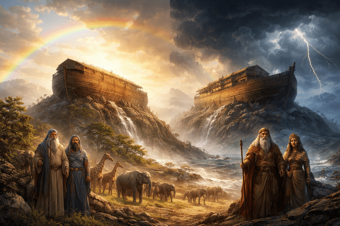 Sintflut und Gilgamesch Geschichte